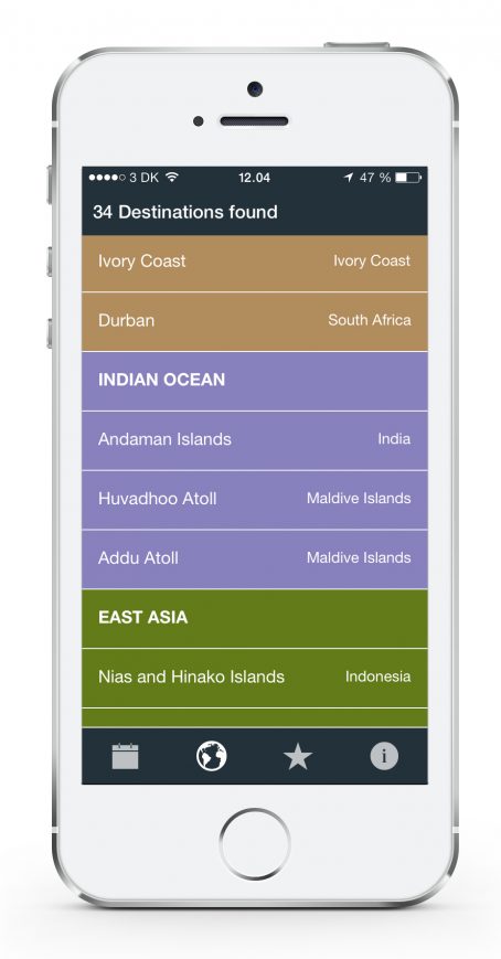Surf Travel Planner App